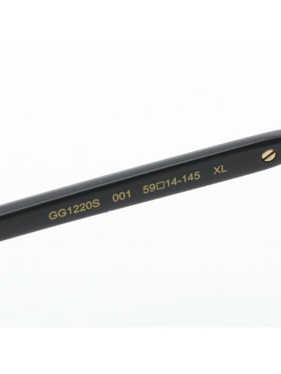 Gucci Sunglasses Semi Auto Gold Black Eyewear main image 4